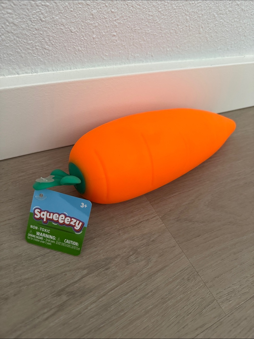 Orange Carrot Plush Toy for Kids